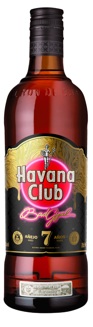 Havana Club Anejo 7 Year Old Bad Gyal Rum | 700ML at CaskCartel.com