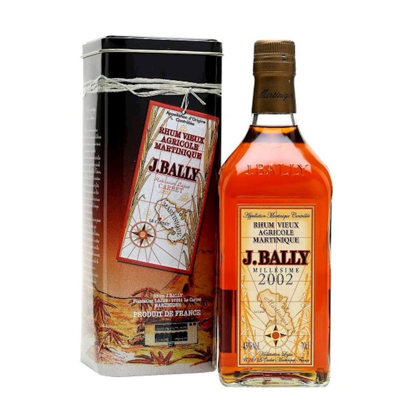 BUY] J.Bally Millesime 2002 Rhum Vieux Agricole Martinique Rum | 700ML at  CaskCartel.com