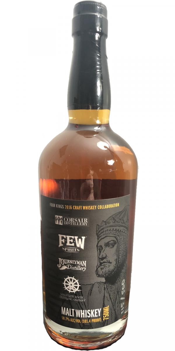 Four Kings 2016 Craft Collaboration Malt Whiskey - CaskCartel.com