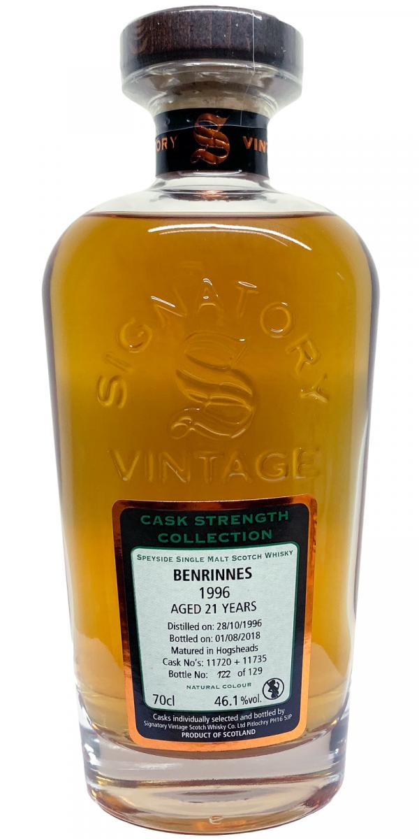 Benrinnes 21 Year Old (D.1996, B.2018) Signatory Vintage Scotch Whisky | 700ML at CaskCartel.com