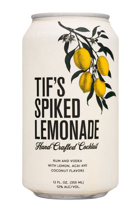 Tifs Spiked Lemonade Hand Crafted Cocktail | 4*355ML at CaskCartel.com