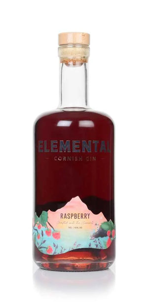 Elemental Raspberry Cornish Gin | 700ML at CaskCartel.com
