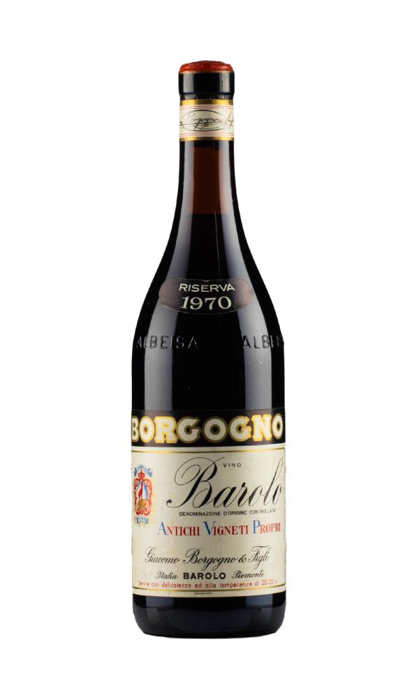 1970 | Giacomo Borgogno & Figli | Barolo Riserva at CaskCartel.com