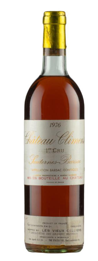 1976 | Château Climens | Barsac at CaskCartel.com