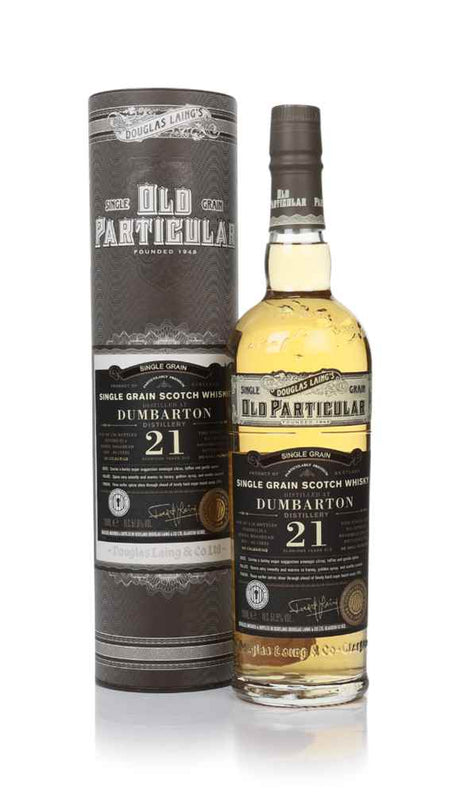 Dumbarton 21 Year Old 2000 (cask 15825) - Old Particular (Douglas Laing) | 700ML at CaskCartel.com