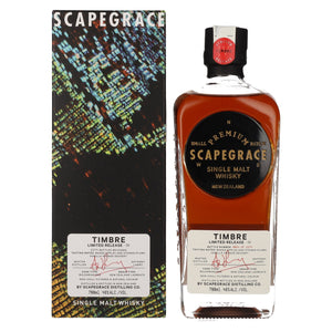Scapegrace Timbre Small Batch Limited Release IV Single Malt Whisky | 700ML at CaskCartel.com
