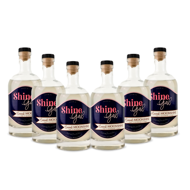 Shine Girl Moonshine | Coconut Moonshine (6) Bottle Bundle at CaskCartel.com