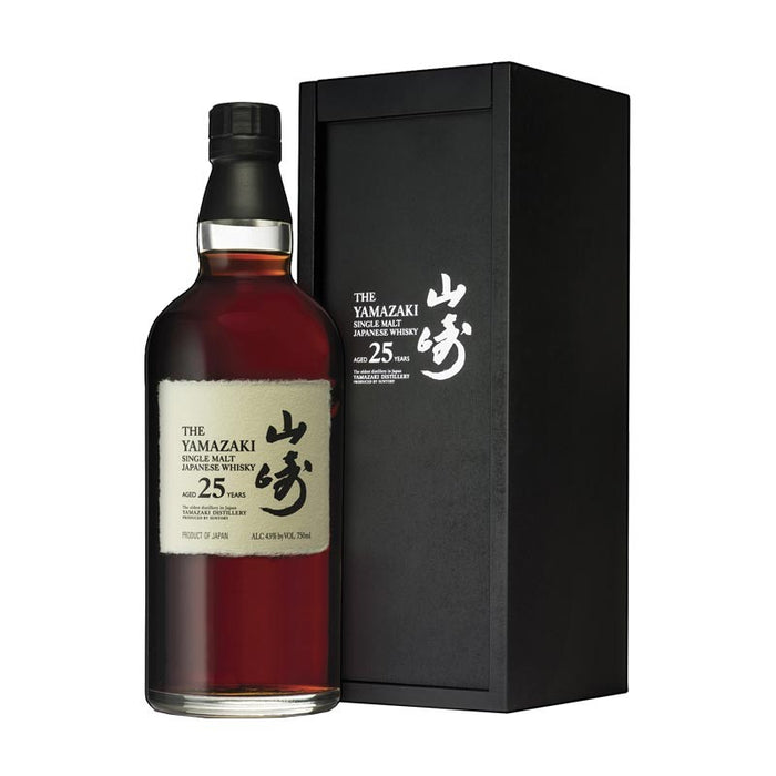 The Yamazaki 25 Year Old Single Malt Japanese Whisky
