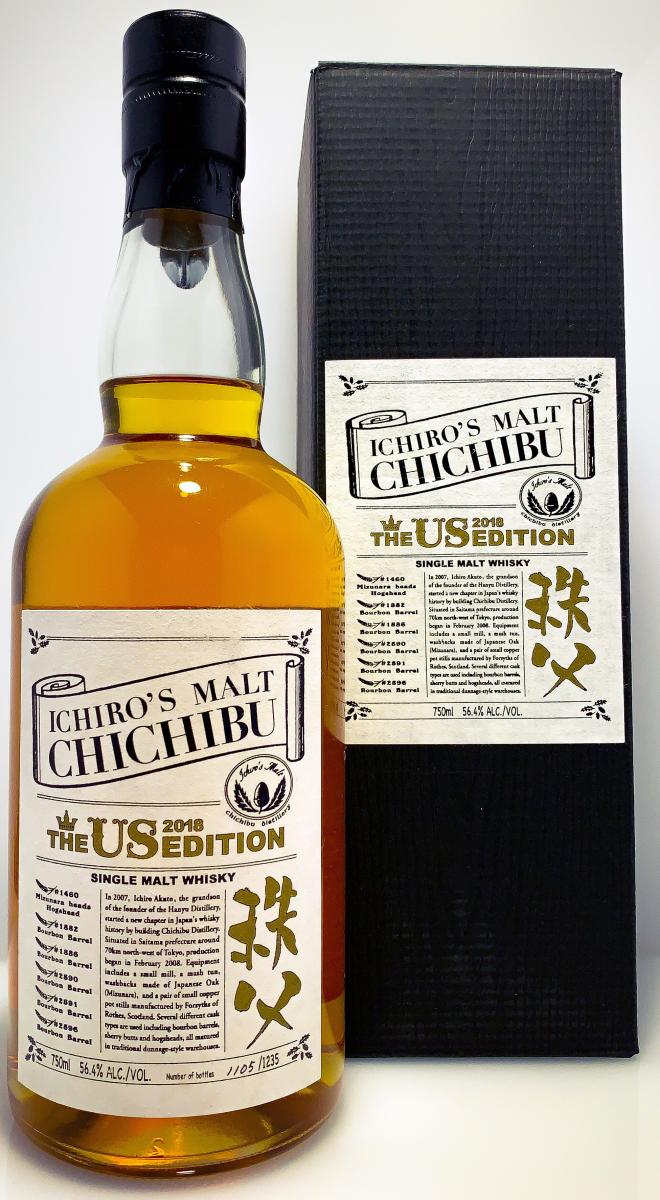 Ichiro's Malt Chichibu The US Edition 2018 Single Malt Whiskey