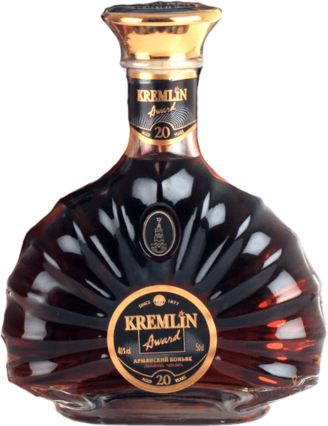 ブランデー　KREMLIN Award 20年 &電気ブリン酒 2168_115f878c1bd710966fc489a1f