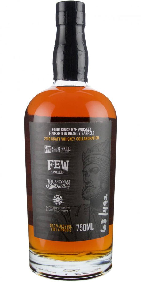 Four Kings 2019 Craft Collaboration Rye Whiskey - CaskCartel.com