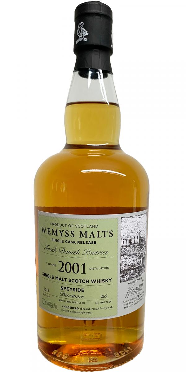 Benrinnes Fresh Danish Pastries Single Cask 2001 17 Year Old Whisky | 700ML at CaskCartel.com