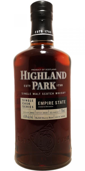 Highland Park 13 Year Old (D.2004, B.2018) Single Cask Series Empire State Scotch Whisky at CaskCartel.com
