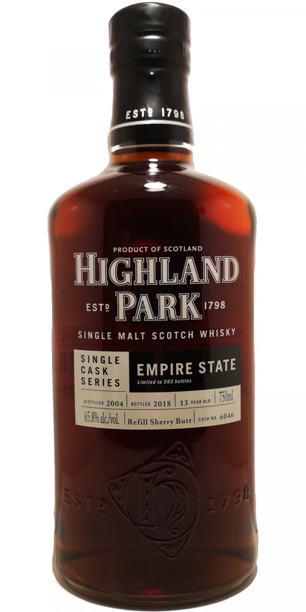 Highland Park 13 Year Old (D.2004, B.2018) Single Cask Series Empire State Scotch Whisky