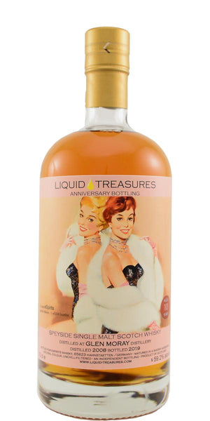 Glen Moray 2008 (Liquid Treasures) 10th Anniversary Edition 10 Year Old 2019 Release Single Malt Scotch Whisky | 700ML at CaskCartel.com