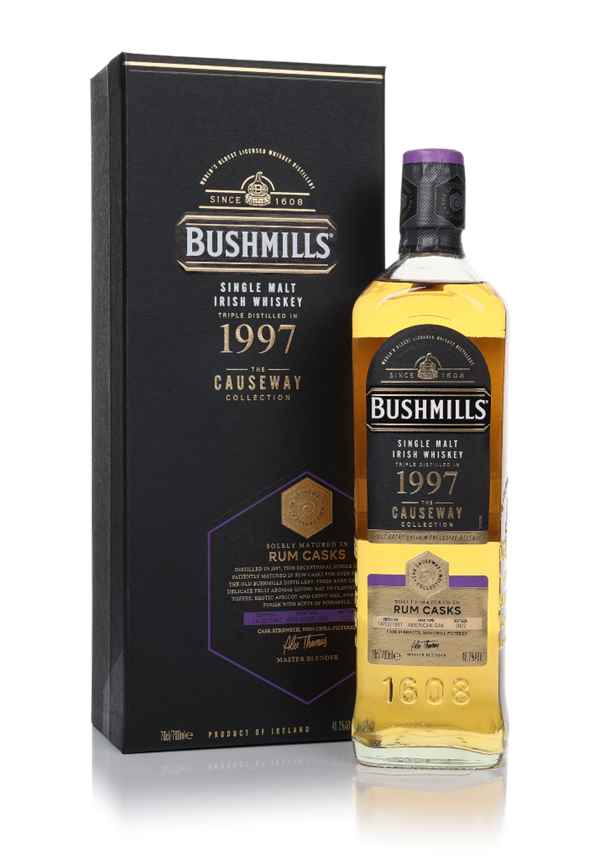 Bushmills Rum Cask 1997 (2022 Edition) - The Causeway Collection | 700ML at CaskCartel.com