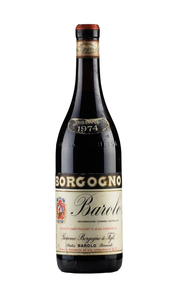 1974 | Giacomo Borgogno & Figli | Barolo Riserva at CaskCartel.com
