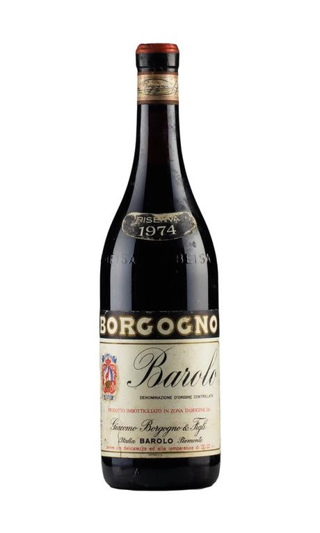 1974 | Giacomo Borgogno & Figli | Barolo Riserva at CaskCartel.com