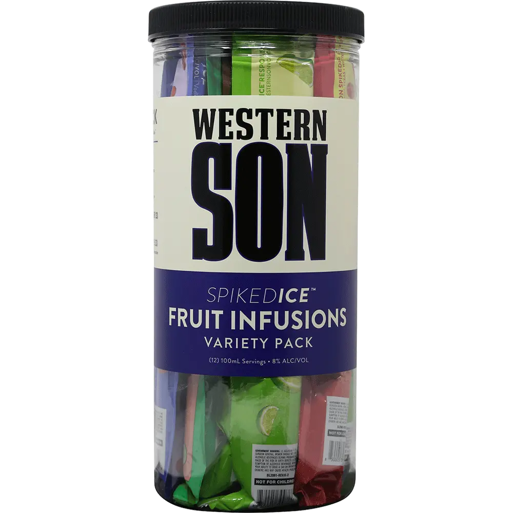 Western Son Spiked Ice Fruit Infusions | 12x100ML at CaskCartel.com