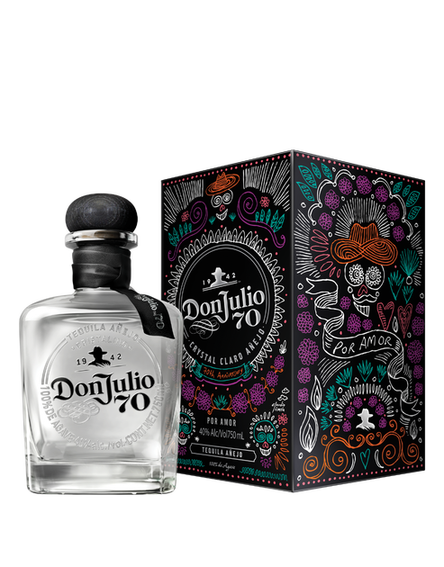 Don Julio 70 Día de Muertos Edition Cristalino Tequila