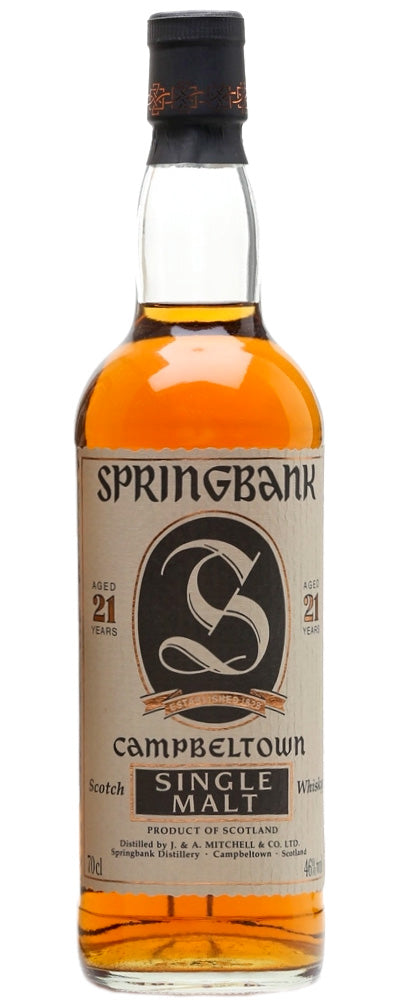 Springbank 1995 Single Malt Scotch Whisky 21 Year Old