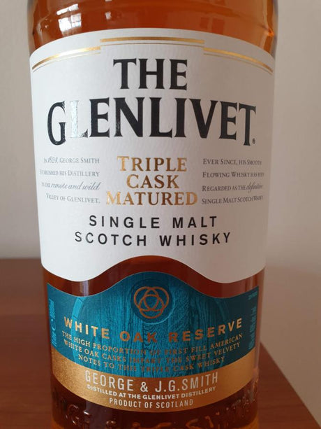 The Glenlivet White Oak Reserve Triple Cask Matured Scotch Whisky | 1L at CaskCartel.com