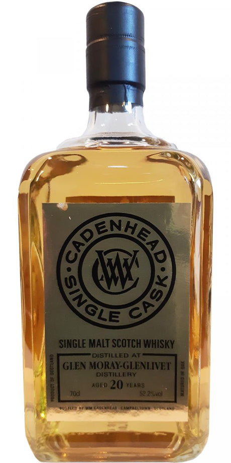 Glen Moray 1998 (Cadenhead's) Single Cask 20 Year Old 2019 Release Single Malt Scotch Whisky | 700ML at CaskCartel.com