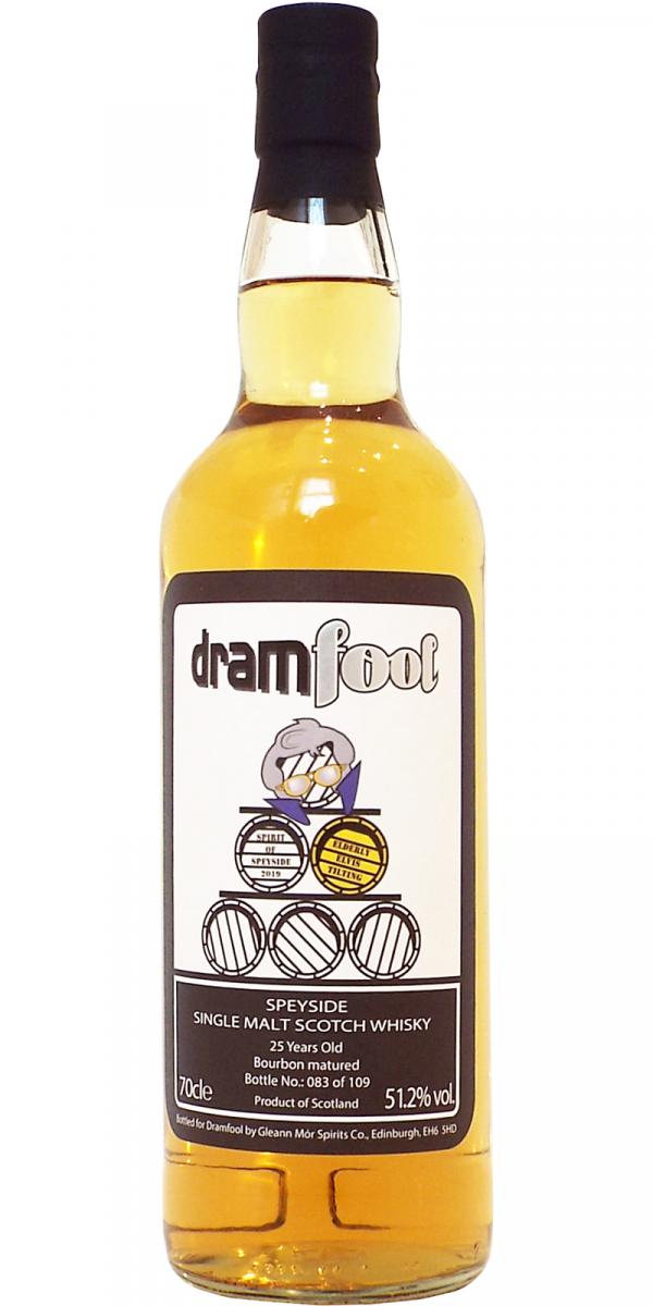 Speyside (Dramfool) 25 Year Old 2019 Release Single Malt Scotch Whisky | 700ML at CaskCartel.com