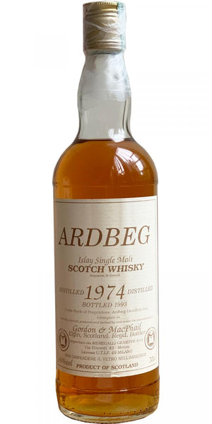 Ardbeg 1974 (Bottled 1993) Gordon & MacPhail Islay Single Malt Scotch Whisky | 700ML at CaskCartel.com