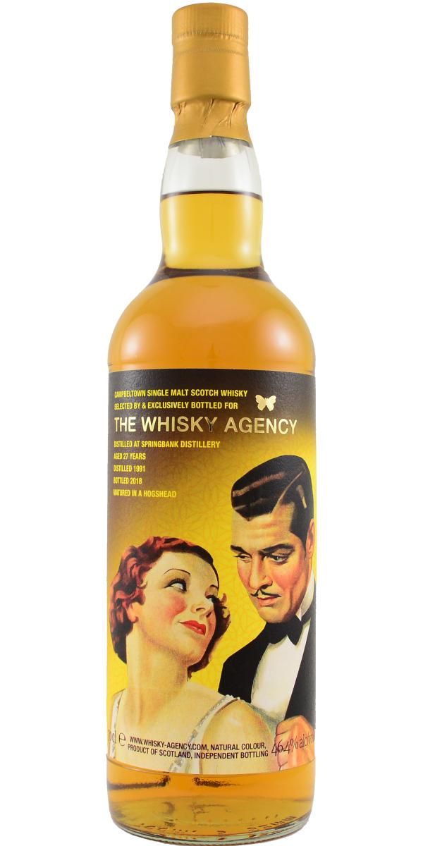Springbank 1991 TWA 27 Year Old Single Malt Scotch Whisky at CaskCartel.com