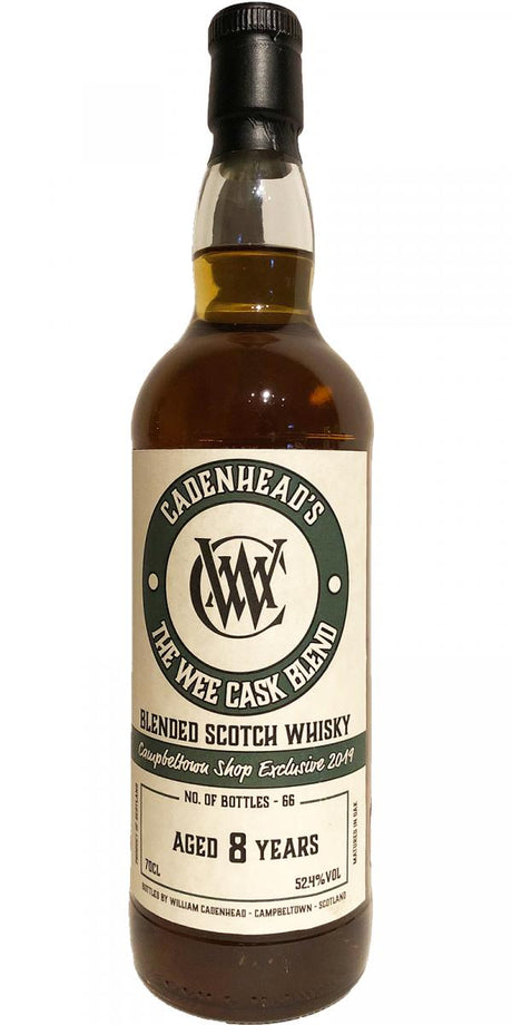 Cadenheads (Cadenhead's) The Wee Cask Blend 8 Year Old 2019 Release Blend Scotch Whisky | 700ML at CaskCartel.com