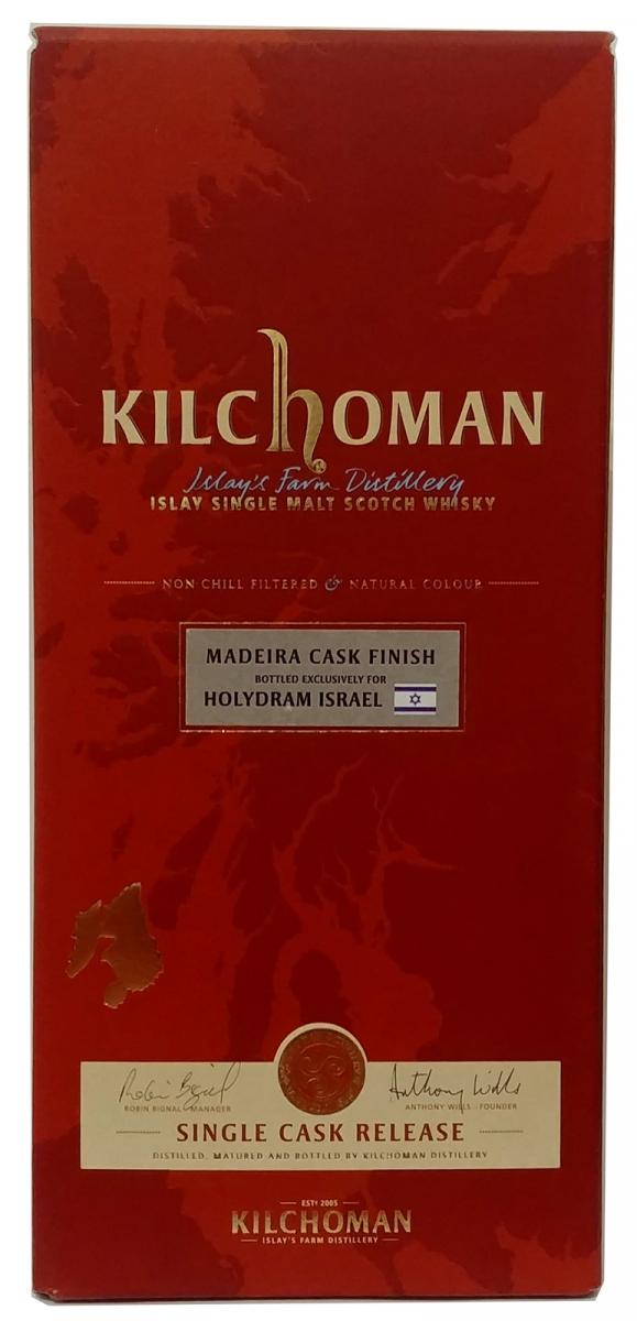 Kilchoman 2012 Madeira Cask Finish Single Cask 6 Year Old 2019 Release (Cask #180/2012) Single Malt Scotch Whisky | 700ML