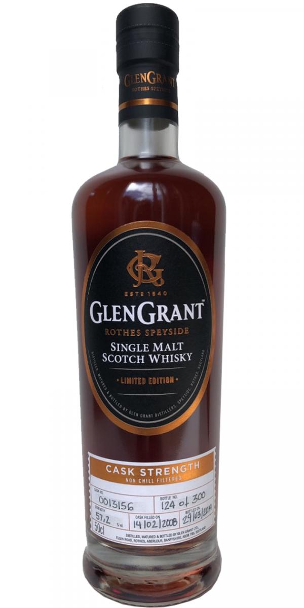 Glen Grant 2008 Cask Strength - Limited Edition 2019 Release (Cask #13156) Single Malt Scotch Whisky | 500ML at CaskCartel.com