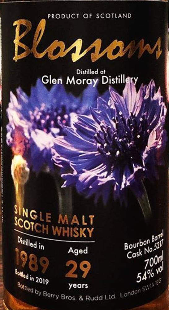 Glen Moray 1989 (Whisk-e Ltd.) Blossoms 29 Year Old 2019 Release (Cask #5217) Single Malt Scotch Whisky | 700ML at CaskCartel.com