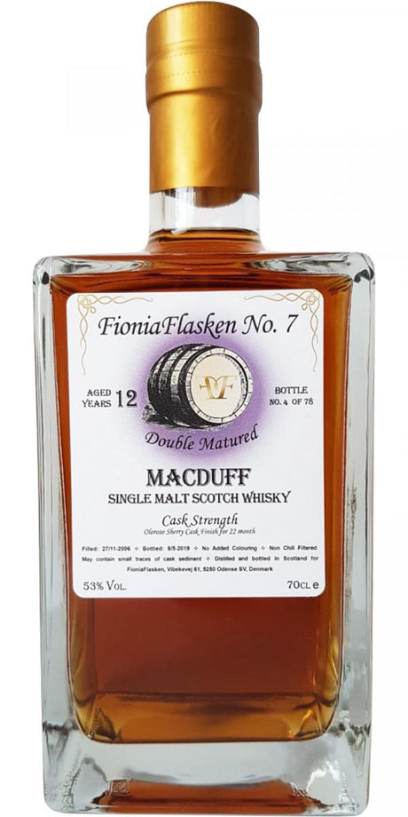 Macduff (Whiskybroker) fioniaflasken nr. 7 12 Year Old 2019 Release (Cask #102353) Single Malt Scotch Whisky | 700ML at CaskCartel.com