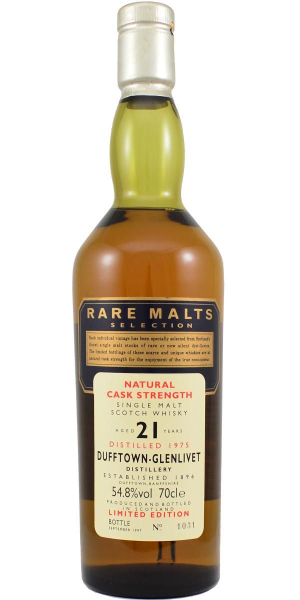 Dufftown-Glenlivet 21 Year Old (D.1975, B.1997) Rare Malts Scotch Whisky | 700ML