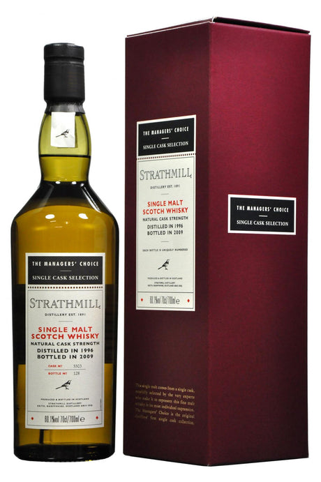 Strathmill 1996-2009 Natural Cask Strength Single Cask Single Malt Scotch Whisky | 700ML at CaskCartel.com