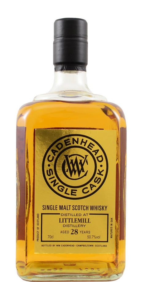 Littlemill 1990 (Cadenhead's) Single Cask 28 Year Old 2019 Release Single Malt Scotch Whisky | 700ML at CaskCartel.com