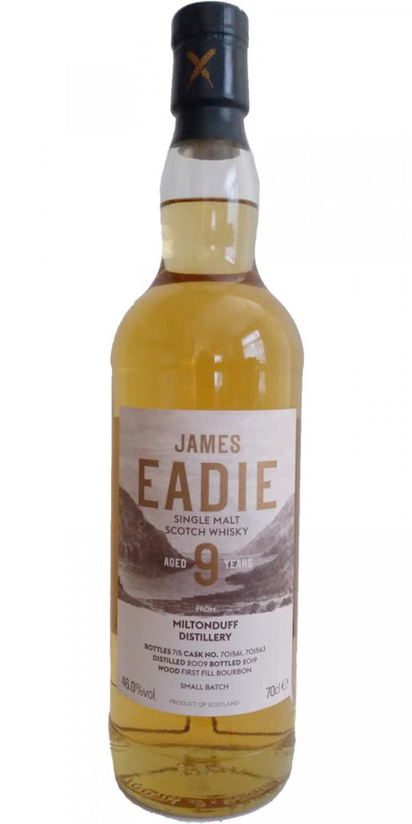 Miltonduff 2009 (James Eadie) 9 Year Old 2019 Release (Cask #701561 & 701563) Single Malt Scotch Whisky | 700ML at CaskCartel.com