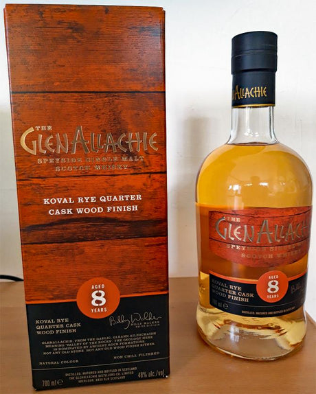 Glenallachie Wood Finish Series 8 Year Old 2019 Release Single Malt Scotch Whisky | 700ML at CaskCartel.com