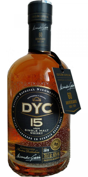 DYC 15 Year Old (Bottled 2019) Single Malt Whisky | 700ML at CaskCartel.com