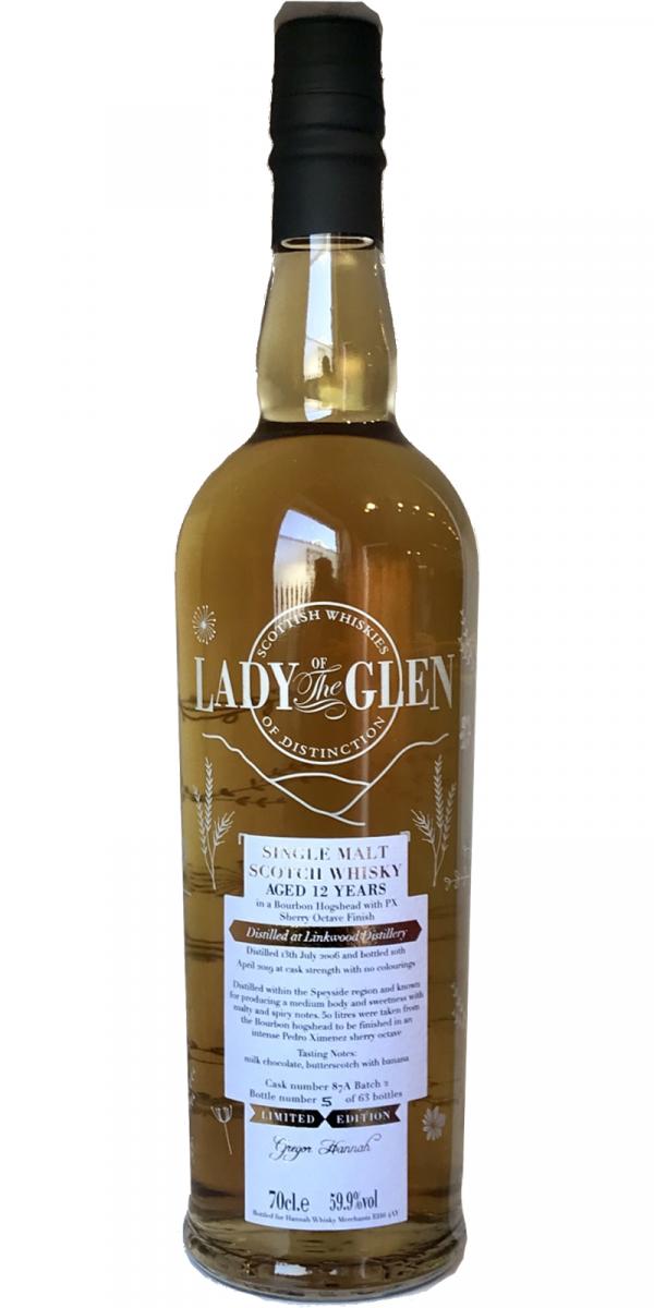 Linkwood 2006 (Lady of the Glen) Limited Edition 12 Year Old 2019 Release (Cask #87A Batch 2) Single Malt Scotch Whisky | 700ML at CaskCartel.com