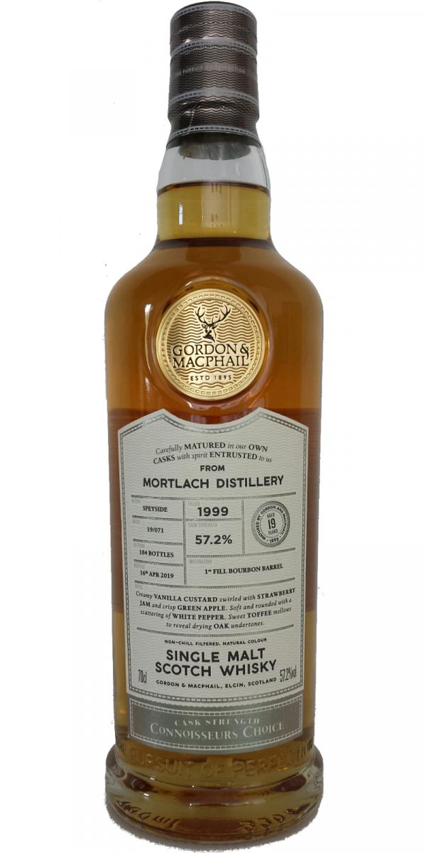 Mortlach 1999 (Gordon & MacPhail) Connoisseurs Choice - Cask Strength 19 Year Old 2019 Release (Cask #11667) Single Malt Scotch Whisky | 700ML at CaskCartel.com