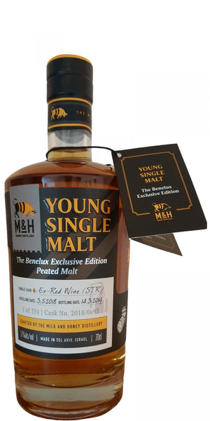 M&H Young Single Malt Benelux Edition 2019 Release (Cask #2018/0692) Spirit Whisky | 700ML at CaskCartel.com