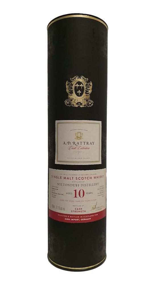 Miltonduff 2008 (A.D. Rattray) Individual Cask Bottling 10 Year Old 2019 Release (Cask #701219) Single Malt Scotch Whisky | 700ML at CaskCartel.com