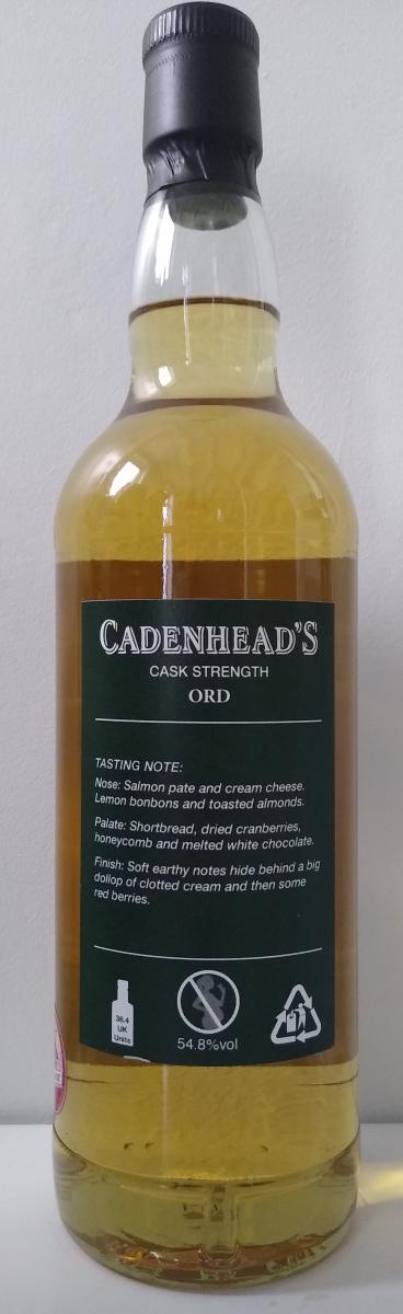 Ord 2005 (Cadenhead's) Authentic Collection 14 Year Old 2019 Release Single Malt Scotch Whisky | 700ML