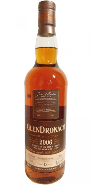 Glendronach 2006 Cask Bottling - Batch 17 13 Year Old 2019 Release (Cask #3343) Single Malt Scotch Whisky | 700ML at CaskCartel.com