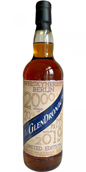 Glendronach (Whiskykanzler) 20 Year Old 2019 Release Single Malt Scotch Whisky | 700ML at CaskCartel.com