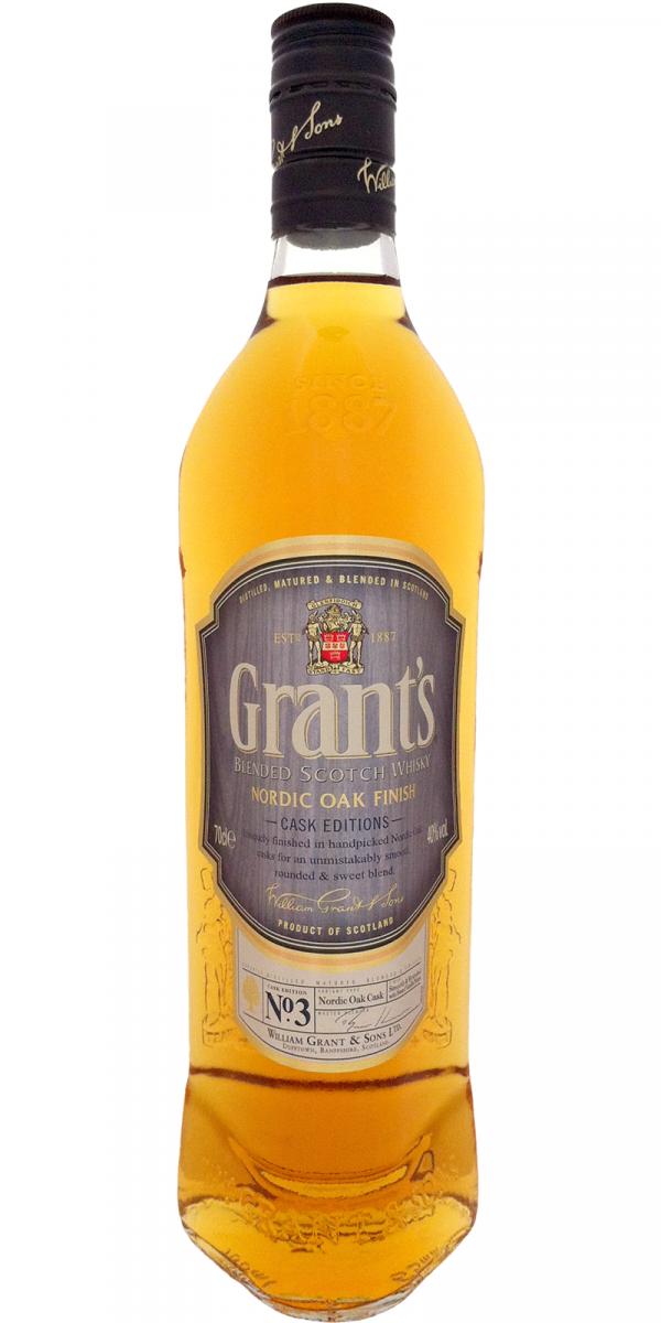 Grant's Nordic Oak Finish Scotch Whisky | 700ML at CaskCartel.com