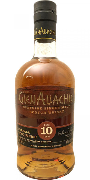 Glenallachie Wood Finish Series - Marsala 10 Year Old 2019 Release Single Malt Scotch Whisky | 700ML at CaskCartel.com